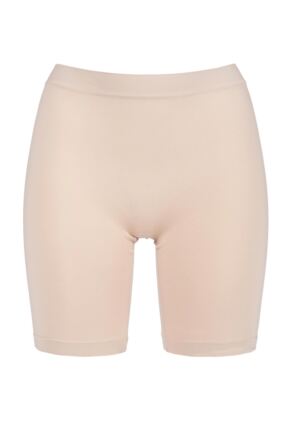 Ladies 1 Pair Jockey Skimmies Regular Length Slipshort Seamfree Briefs