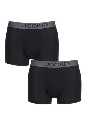Mens Jockey 3D Innovation Short Boxer Trunks 2 PAIRS FOR THE PRICE OF 1