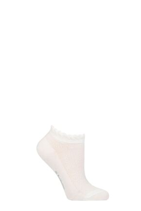 Ladies 1 Pair Burlington Montrose Cotton Socks