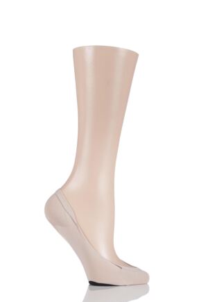Ladies 1 Pair Pretty Polly Sweet Steps Footsies with Odour Control