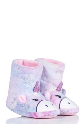 Kids 1 Pair Totes Lined Bootie Slippers