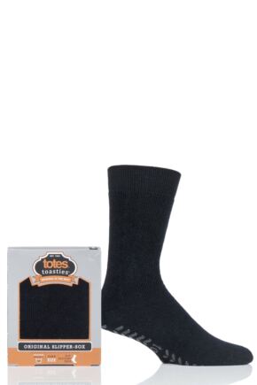 Mens 1 Pair Totes Originals Slipper Socks