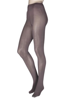 Ladies 1 Pair Falke Cotton Touch Tights