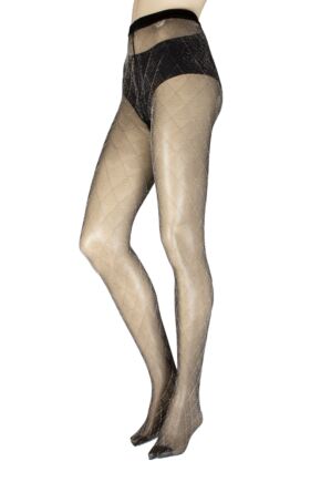 Ladies 1 Pair Falke Magical Evening Lurex Tights