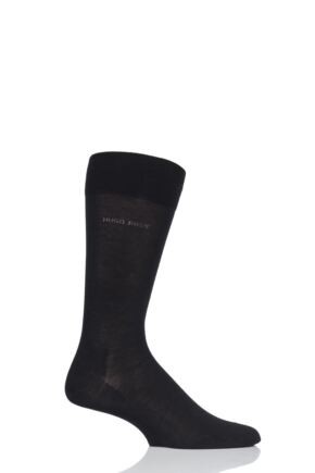 Mens 1 Pair BOSS George RS Gentle Mercerised Cotton Socks