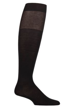 Mens 1 Pair Boss George Cotton Knee High Socks