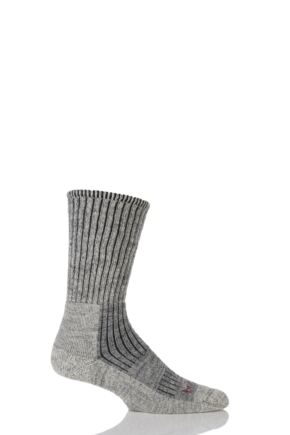 Mens 1 Pair Bridgedale Comfort Trekker Socks For All Day Trekking and Hiking
