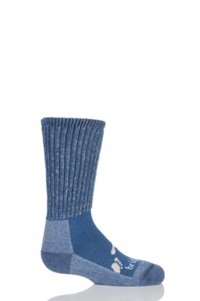 Kids 1 Pair Bridgedale Junior Trekker Socks All Day Comfort