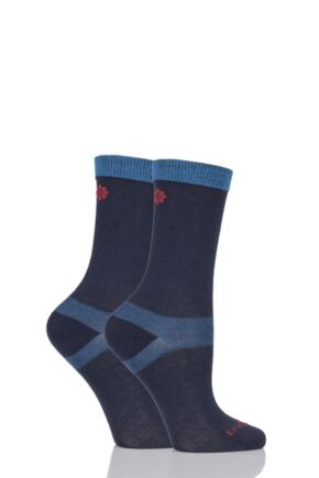 Ladies 2 Pair Bridgedale Coolmax Liners For Extra Comfort And Dryness