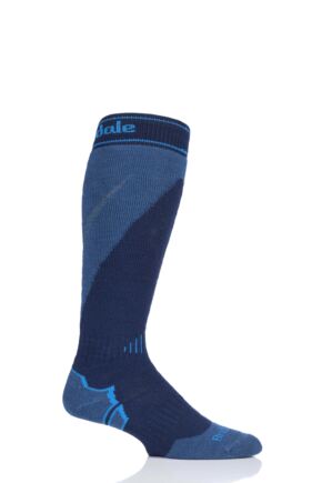 Mens 1 Pair Bridgedale Merino Endurance Midweight Ski Socks