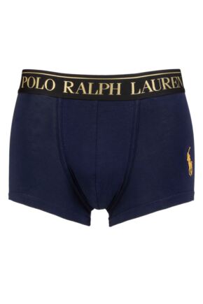 Mens 1 Pair Ralph Lauren Stretch Cotton Classic Trunks