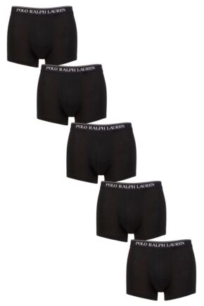 Ralph Lauren Underwear 3 Pack Trunks Black