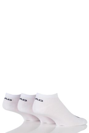 Mens and Ladies 3 Pair Head Cotton Sport Sneaker Socks