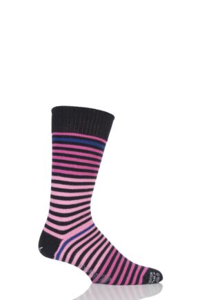 CORGI HEAVYWEIGHT 100% COTTON FINE STRIPED SOCKS