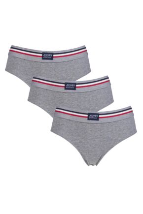 Ladies 3 Pack Jockey Brief Knickers