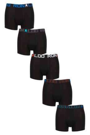 Boys 5 Pack CR7 Cotton Boxer Shorts
