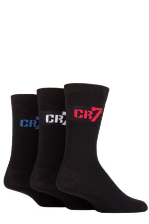 Boys 3 Pair CR7 Cotton Socks