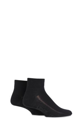 Mens 2 Pair Levis 168SF Plain Cotton Mid Cut Socks