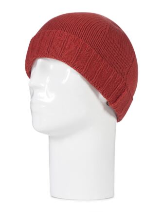 Mens Great and British Knitwear 100% Cashmere Plain Knit Hat. Made In Scotland