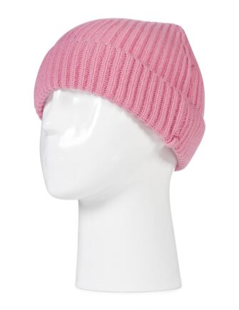 Ladies and Mens Great and British Knitwear 100% Cashmere Plain Beanie Hat. Made In Scotland