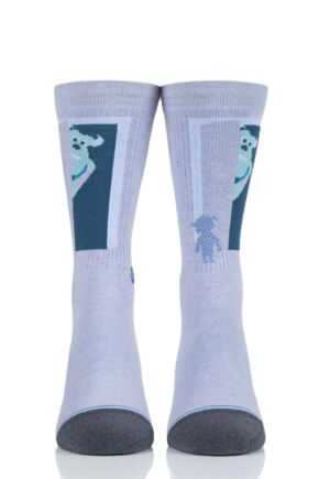 MENS HIGH QUALITY COTTON RICH FRESH FEET GIFT SOCKS NAUTICAL YACHT BLUE