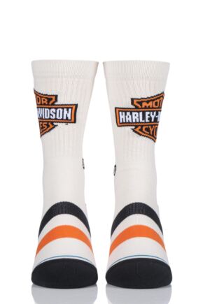 Mens 1 Pair Stance Harley Davidson Classic Cotton Socks