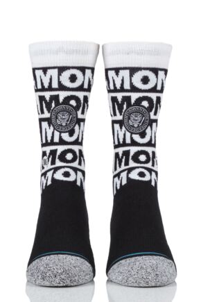 Mens and Ladies 1 Pair Stance The Ramones Combed Cotton Socks