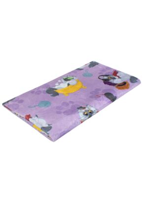 1 Pack Heat Holders 1.7 TOG Oversized Cat Pattern Blanket