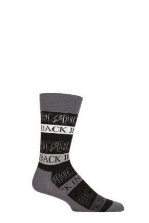 SOCKSHOP Music Collection 1 Pair AC/DC Cotton Socks