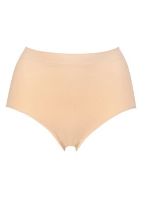 Ladies 1 Pack Ambra Bare Essentials Full Brief Underwear