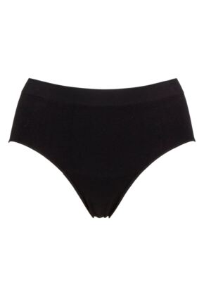 Ladies 1 Pack Ambra Bare Essentials Midi Brief Underwear