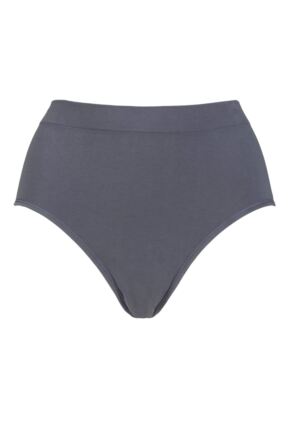 Ladies 1 Pack Ambra Organic Cotton Full Brief Underwear