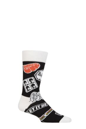 SOCKSHOP Music Collection 1 Pair The Beatles Cotton Socks