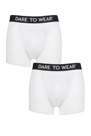 Mens 2 Pack Dare to Wear Bamboo Trunks