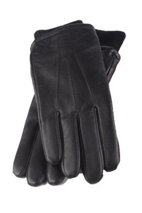 Mens 1 Pair Heat Holders Leather Gloves 1.2 TOG