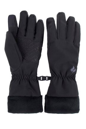 Women's 1 Pair SOCKSHOP Heat Holders Kenai Soft Shell Gloves