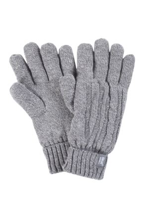 Ladies 1 Pair Heat Holders 3.2 Tog Heatweaver Yarn Gloves