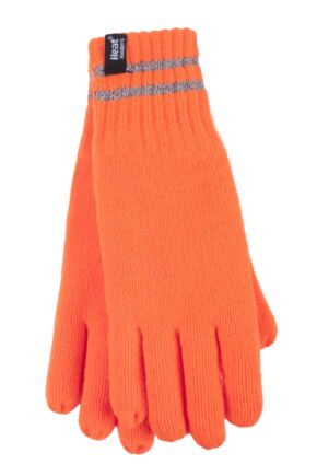 Heat Holders 1 Pack Workforce Gloves Bright Orange Large / Extra Large