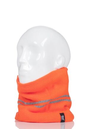 Heat Holders 1 Pack Workforce Neck Warmer Bright Orange One Size