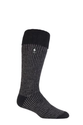 Mens 1 Pair SOCKSHOP Heat Holders 2.3 TOG Thermal Boot Socks