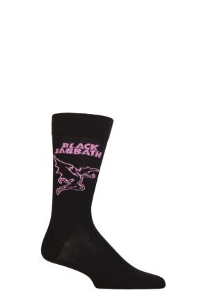 SOCKSHOP Music Collection 1 Pair Black Sabbath Cotton Socks