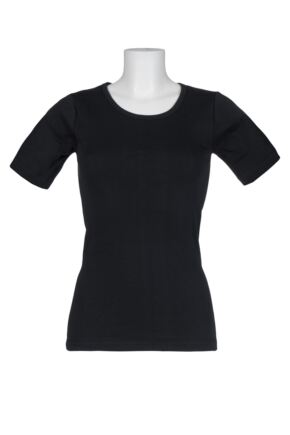 Women's 1 Pack Heat Holders 0.45 Tog Short Sleeve Vest