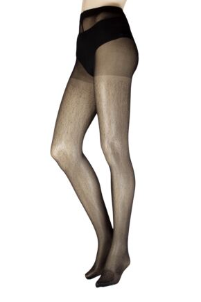 Ladies 1 Pair Charnos All Over Glitter Tights