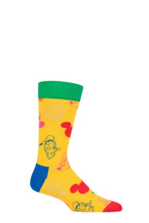 Happy Socks 1 Pair Disney All Smiles Socks Multi 7.5-11.5 Unisex