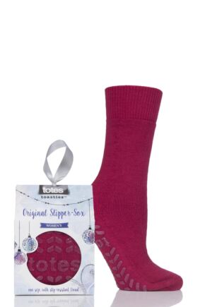 Ladies 1 Pair Totes Originals Slipper Socks