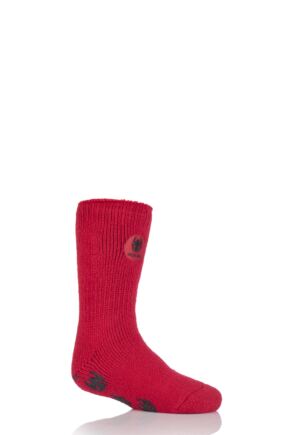 Boys 1 Pair Heat Holders Spider-Man Slipper Socks with Grip