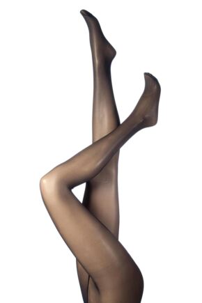 Ladies 1 Pair Falke Seidenglatt 15 Denier Transparent Shining Tights