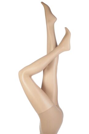 Ladies 1 Pair Aristoc 10 Denier Ultra Shine Control Top Tights with Silk Finish