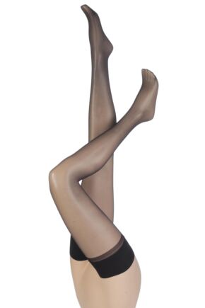 Ladies 1 Pair Charnos 10 Denier Elegance Sheer Hold Ups