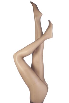 Ladies 1 Pair SockShop 10 Denier Classic Nylon Tights